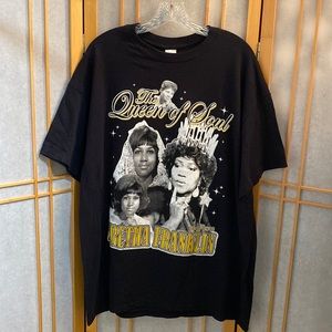 Aretha Franklin T-Shirt -New